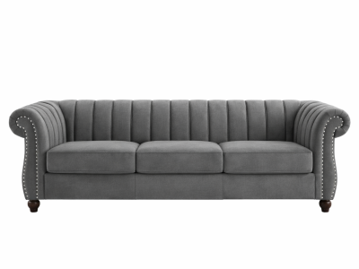 Grey Chesterfield Sofa