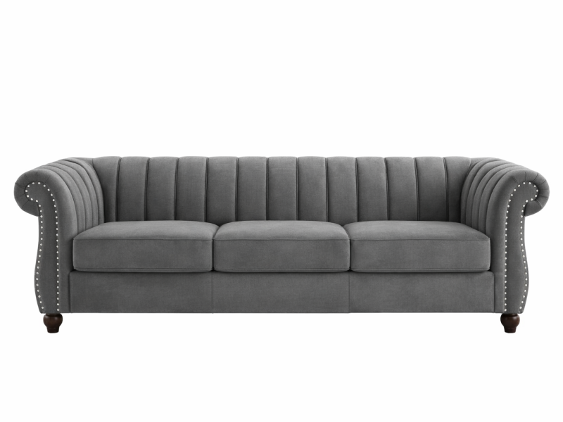 Grey Chesterfield Sofa
