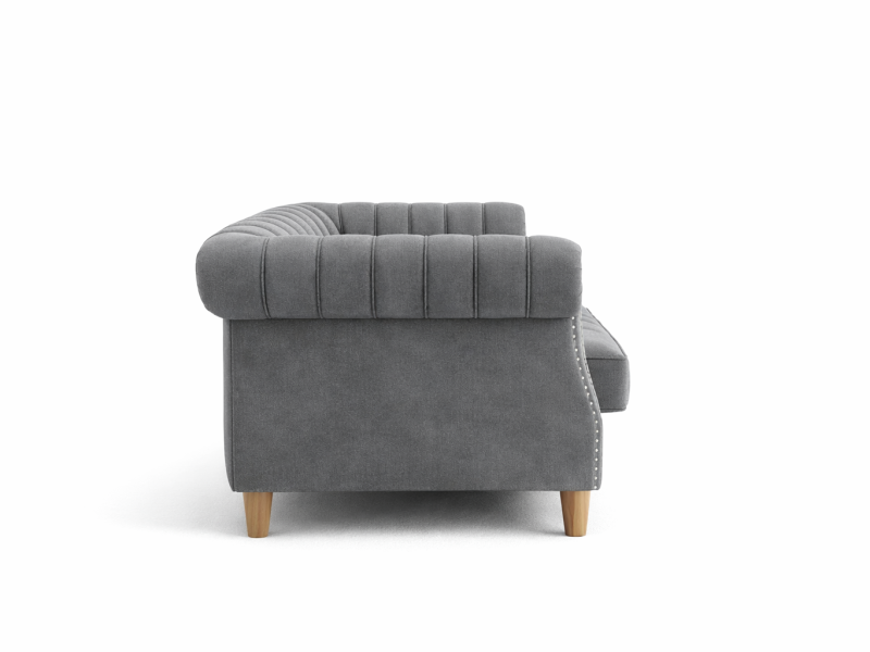 Grey Chesterfield Sofa